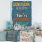 Designart - Don't Look Back You're Not Going That Way - Traditional Canvas Wall Art Print